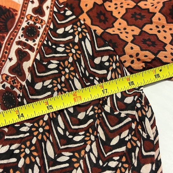 💫 HP 💫 NWTS FREE PEOPLE ROSALIE BELL SLEEVE BLOUSE (L) - Picture 11 of 13